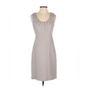 J. Crew Allura Shift Dress Superfine Cotton JCrew Warm Gray Women's Size:0